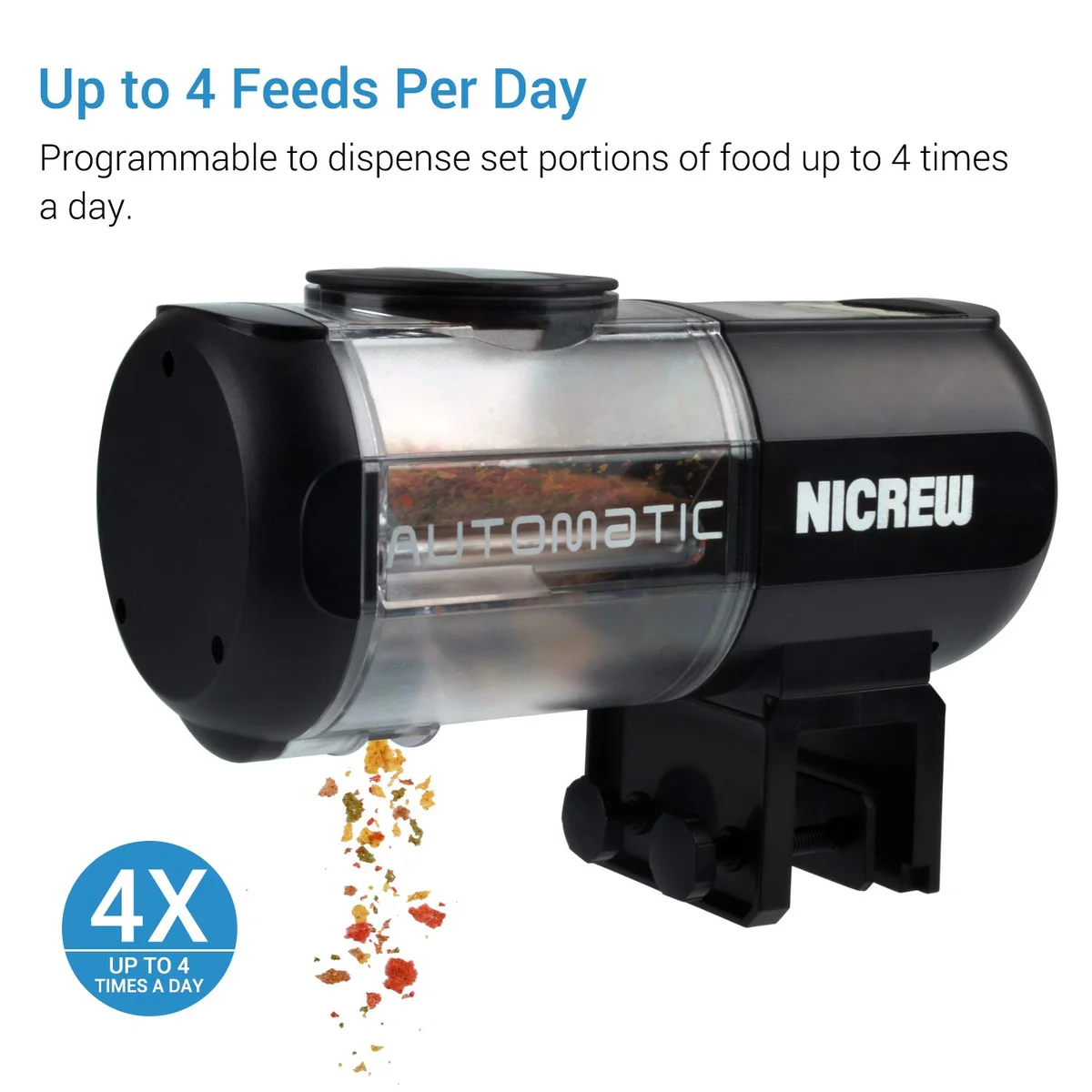 NICREW Automatic Fish Feeder product photo