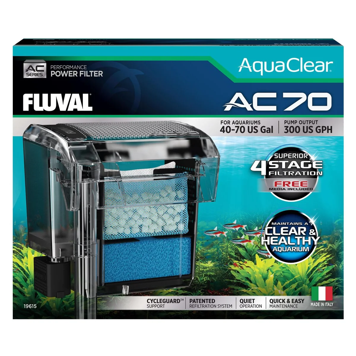 Fluval AquaClear 70 Power Filter product image